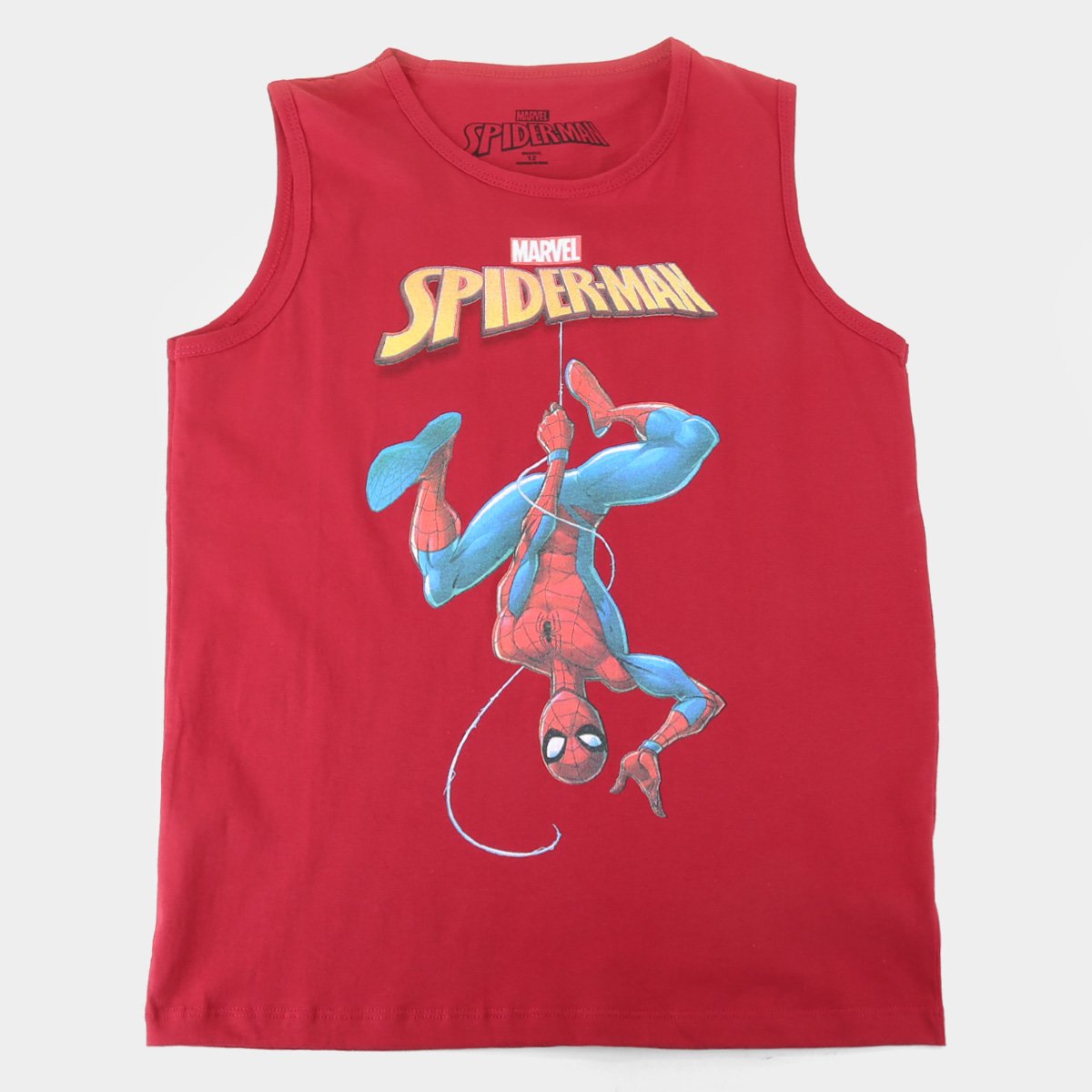 Regata Infantil Marvel Spider Man Upside Masculina