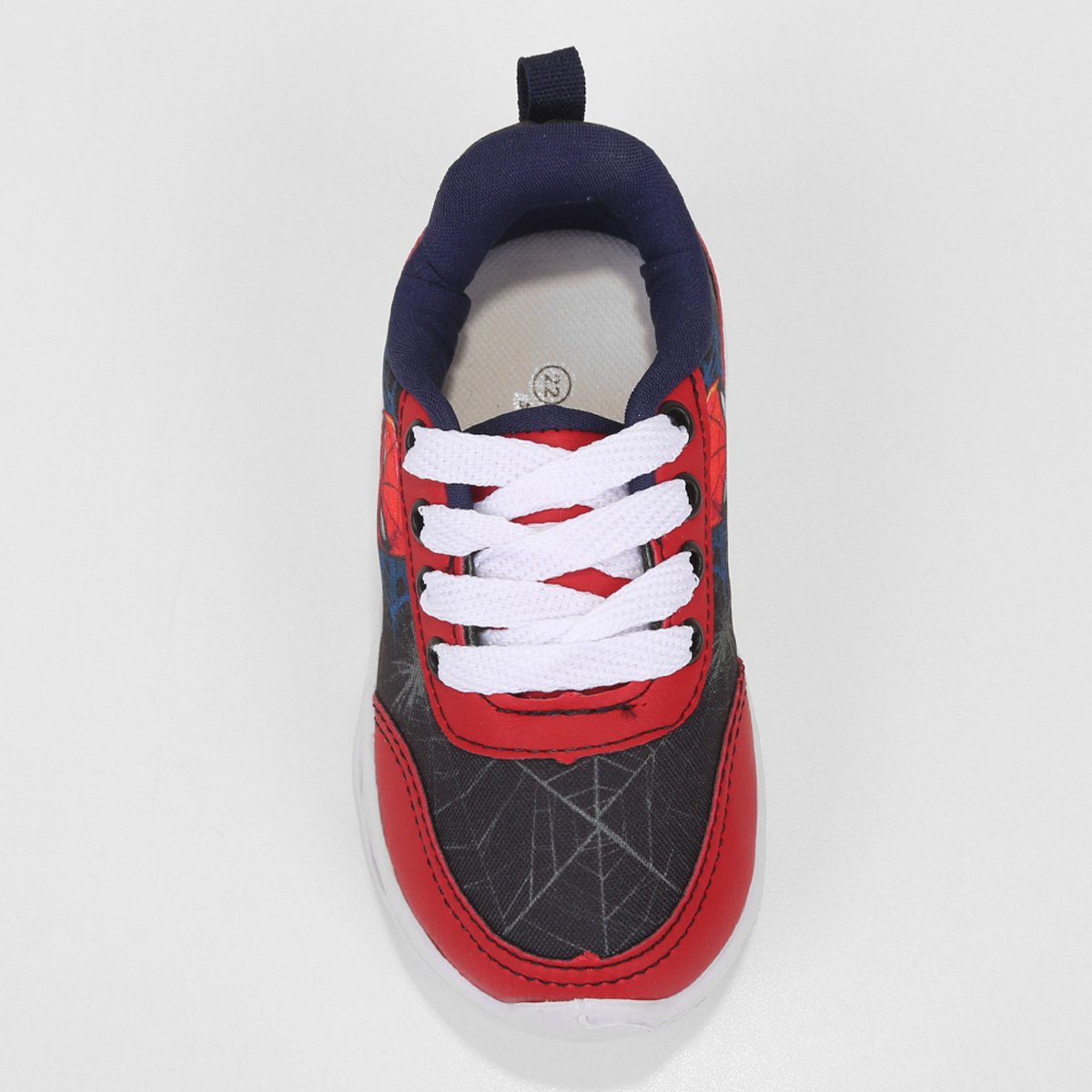 Tênis Infantil Marvel Spider Man Com Led Menino - Tam: 20 - 3