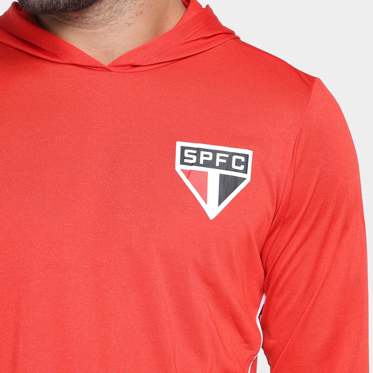 Moletom São Paulo C/ Capuz Masculino - Tam: P - 2