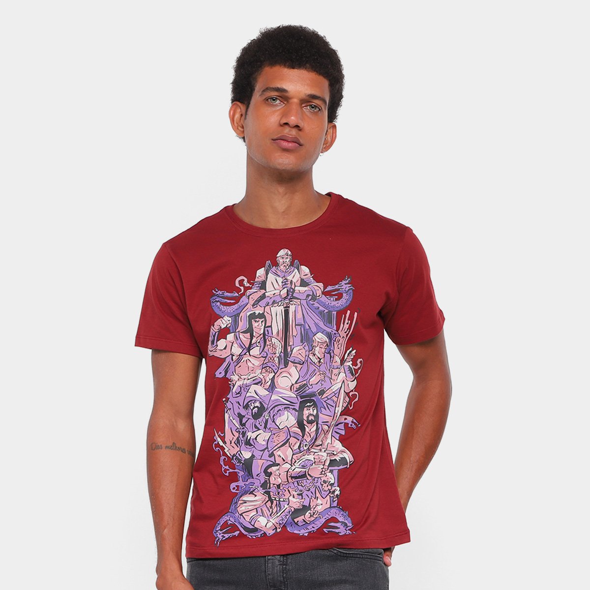 Camiseta Jovem Nerd Ruff Ghanor Unissex + Card Colecionável - Tam: P - 4