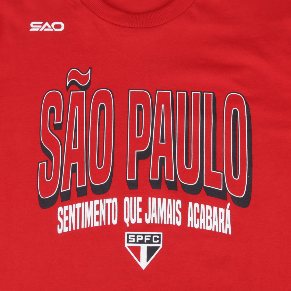 Camiseta São Paulo Casual Masculina - Tam: P - 2
