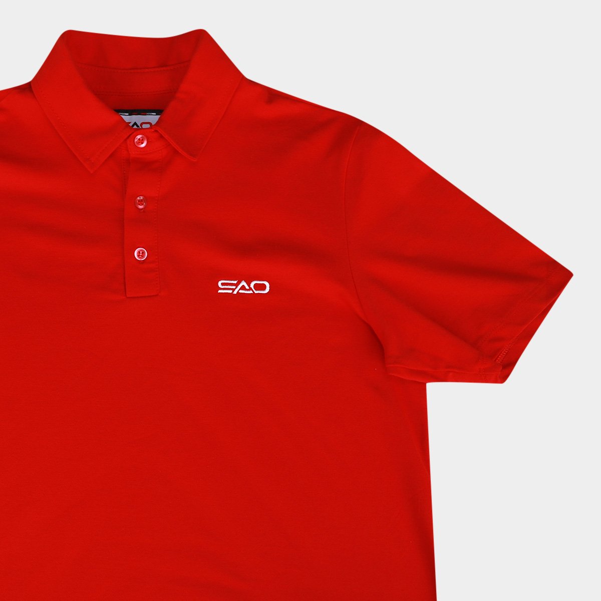Camisa Polo São Paulo Básica Masculina - Tam: P - 3
