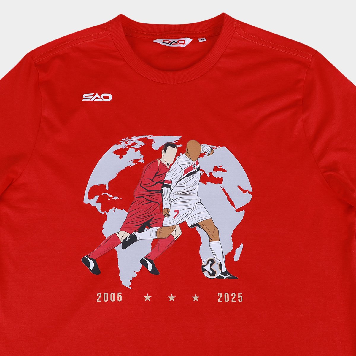 Camiseta São Paulo Mineiro Masculina - Tam: P - 2