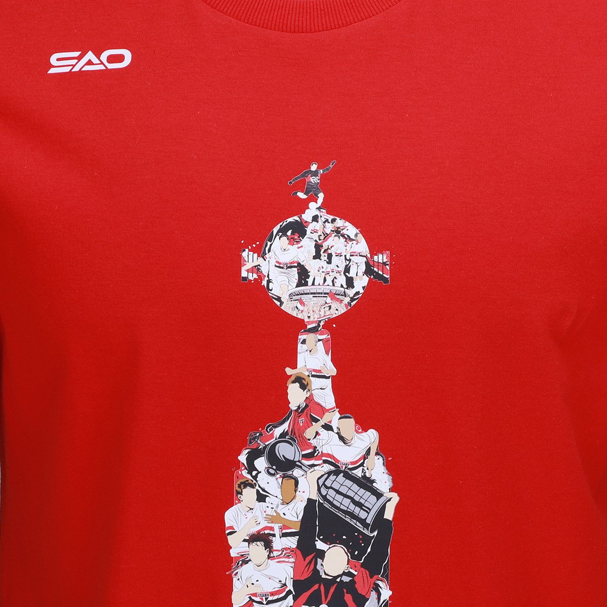 Camiseta São Paulo Taça Libertadores Masculina - Tam: P - 2
