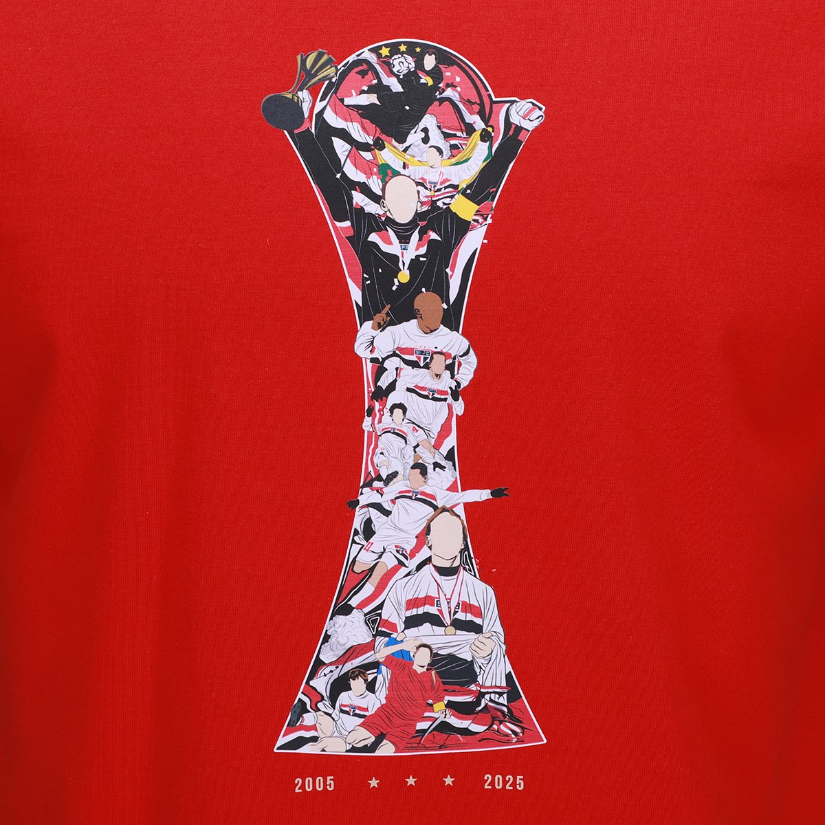 Camiseta São Paulo Taça Mundial Masculina - Tam: P - 3