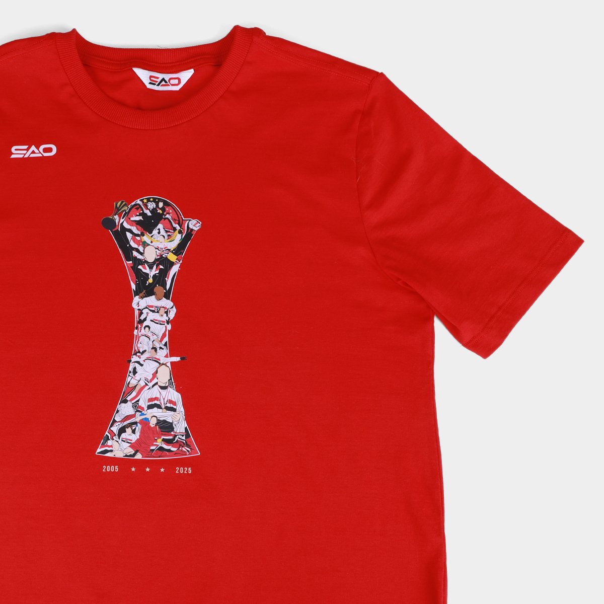 Camiseta São Paulo Taça Mundial Masculina - Tam: P - 5