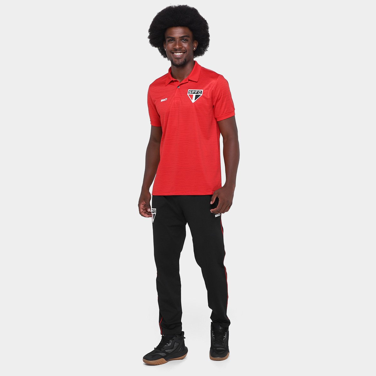 Camisa Polo São Paulo Viagem Masculina - Tam: P - 3