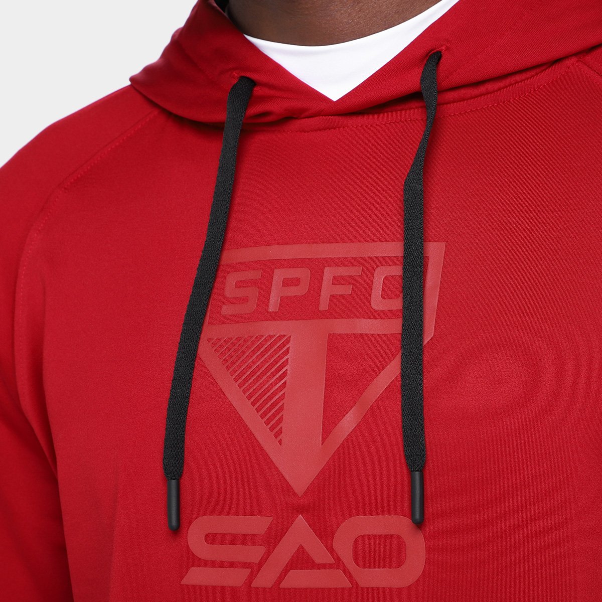 Moletom C/ Capuz São Paulo Masculino - Tam: P - 2