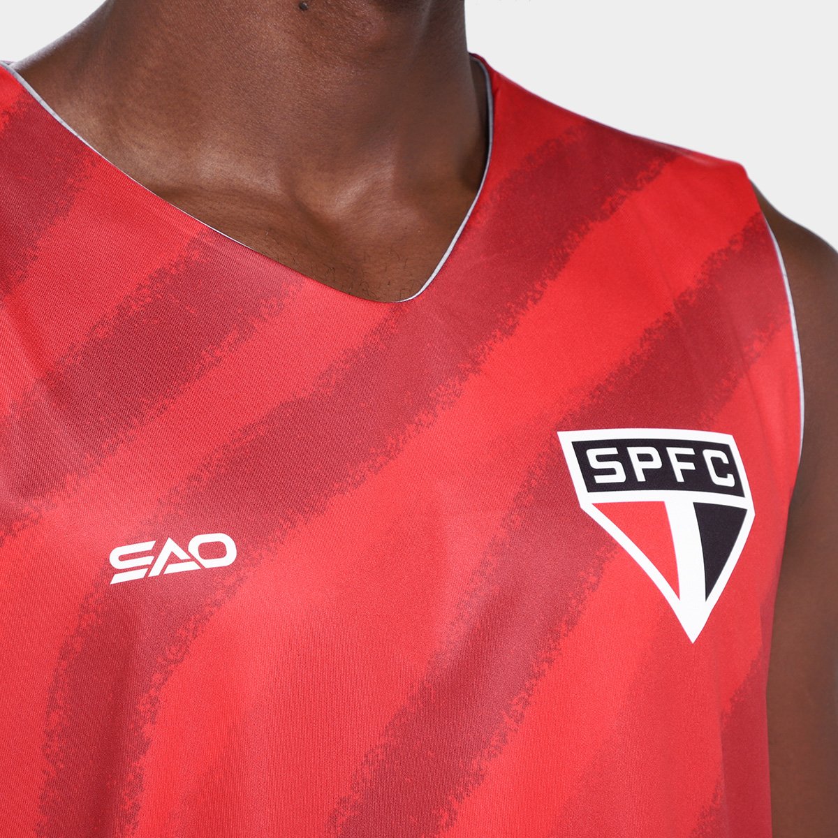 Regata São Paulo Dupla Face Masculina - Tam: P - 3