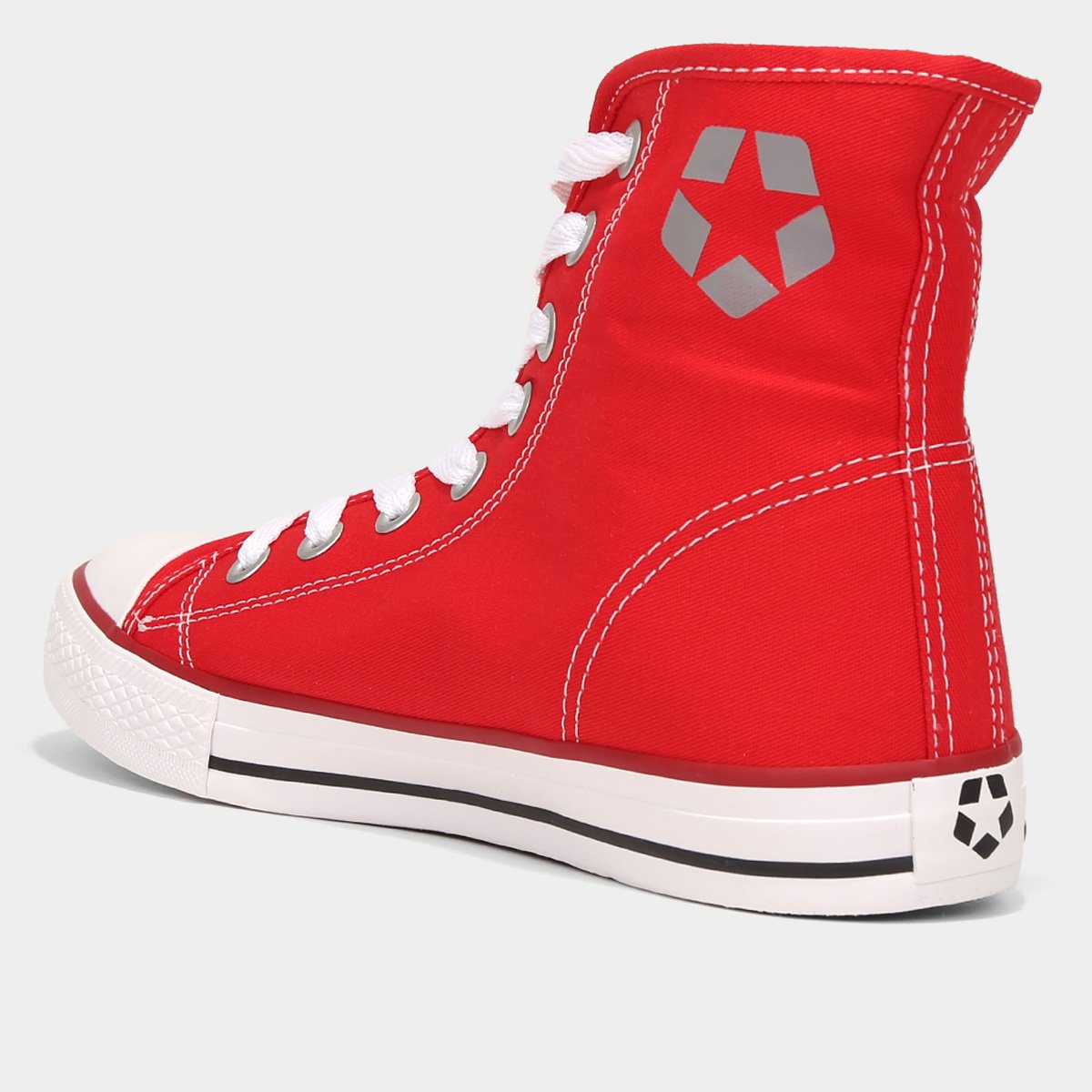 Tênis Cano Médio Street Star Canvas Hi Masculino - Tam: 41 - 3