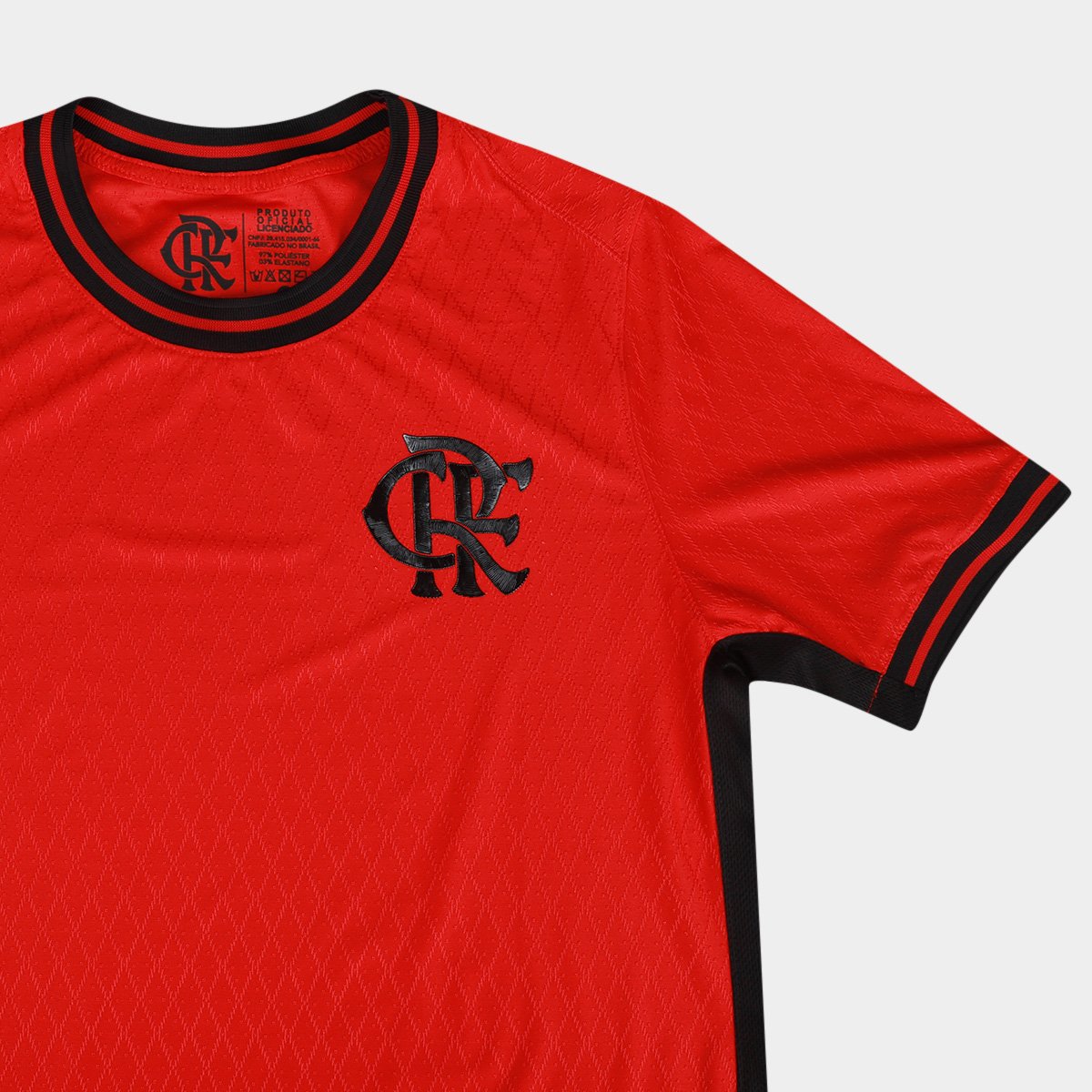Camiseta Flamengo Dry  Masculina - Tam: M - 4