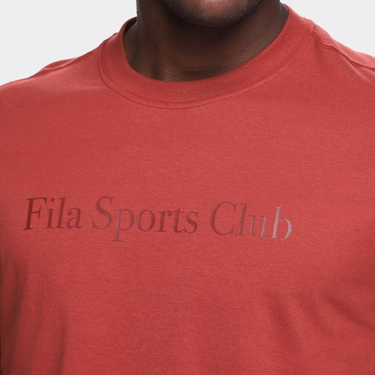 Camiseta Fila Sport Club Letter Masculina - Tam: P - 2