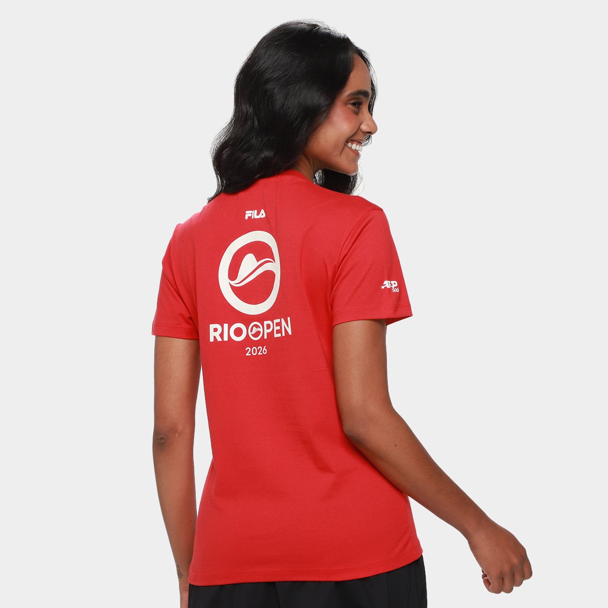 Camiseta Fila Premium Rio Open 26 Feminina - Tam: G - 1