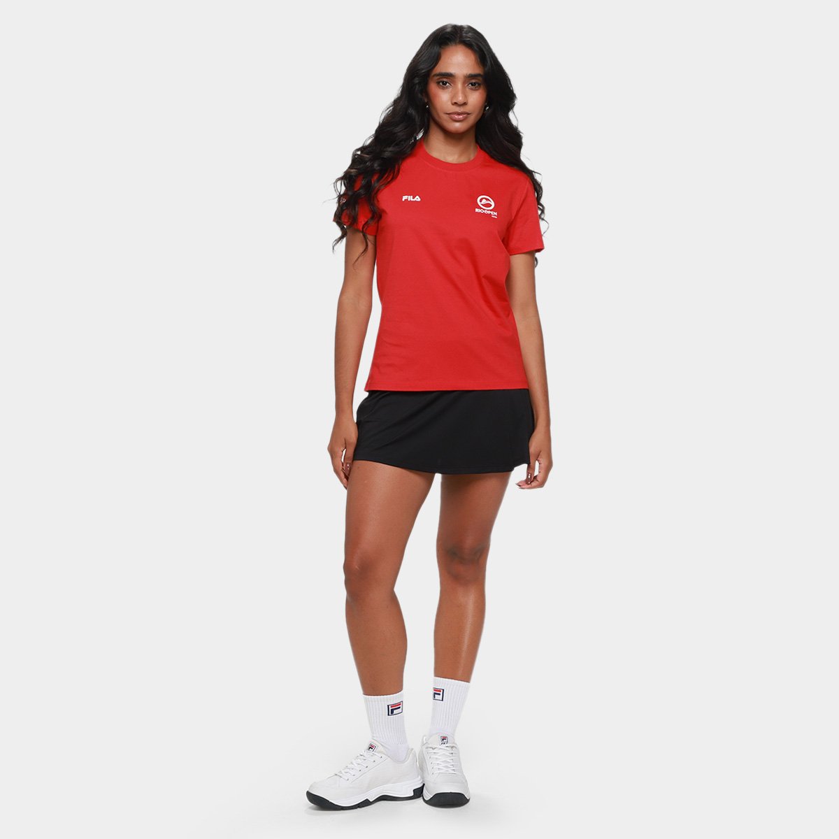 Camiseta Fila Premium Rio Open 26 Feminina - Tam: G - 3