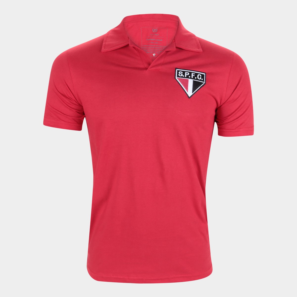 Camisa Polo São Paulo Retrô Mania Masculina