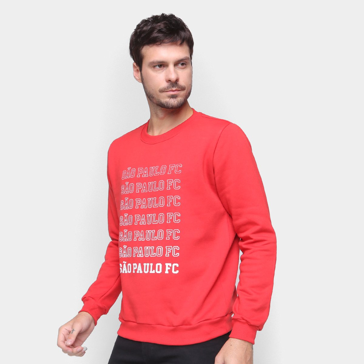 Moletom São Paulo Repeat Retrô Mania Masculino