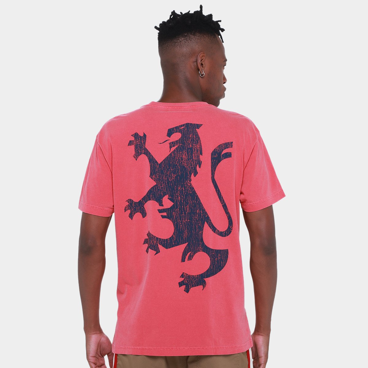 Camiseta Osklen Stone Leão Masculina - Tam: M - 1