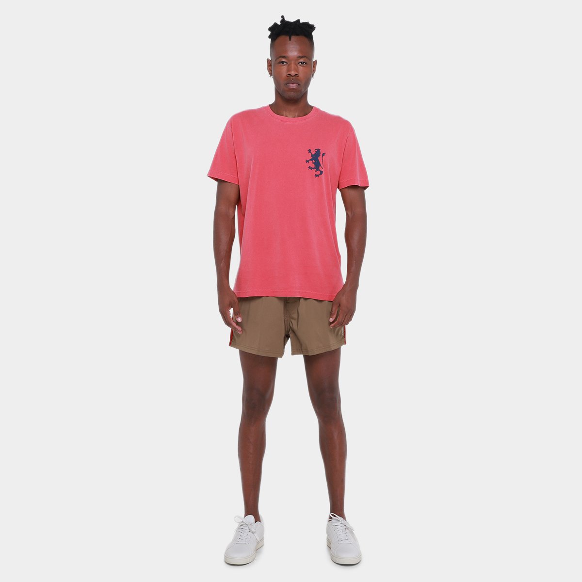 Camiseta Osklen Stone Leão Masculina - Tam: M - 3