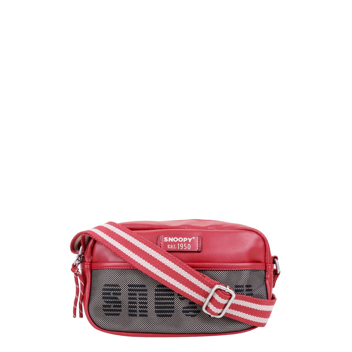Bolsa Snoopy Transversal Estampada Feminina