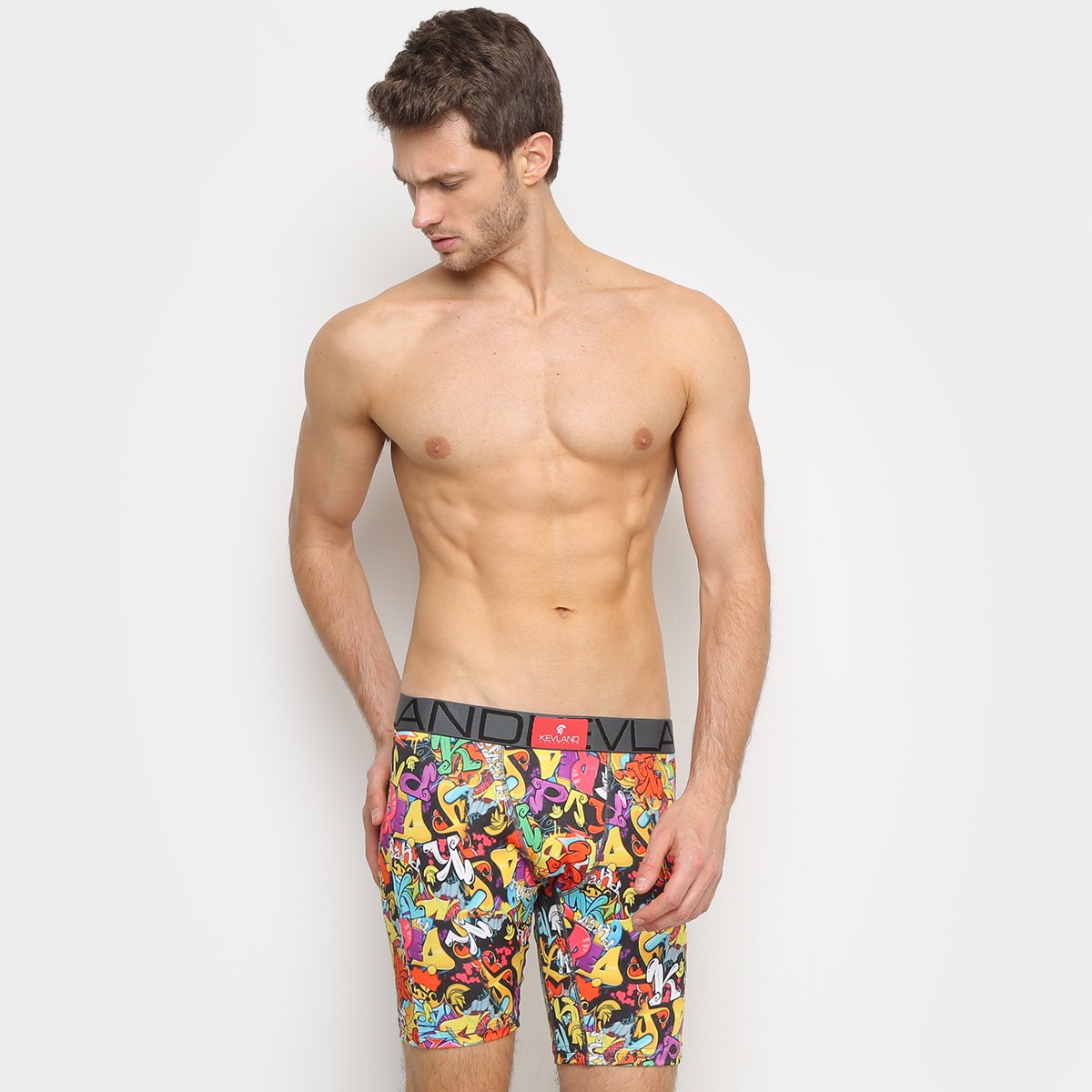 Cueca Boxer Kevland Long Leg The Wall