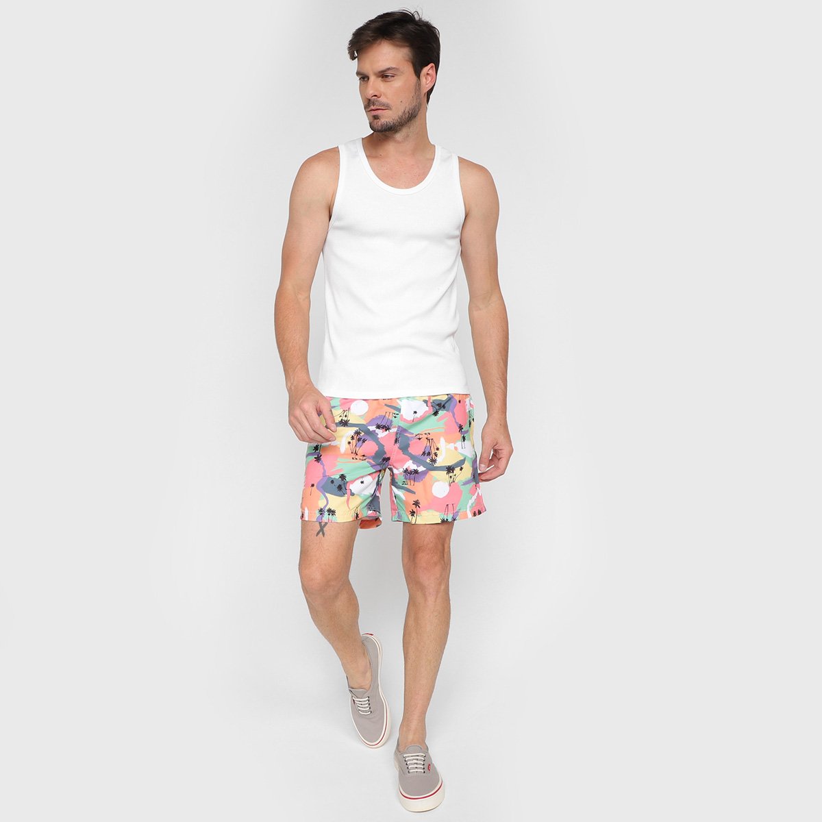 Bermuda Curta Enfim Masculina - Tam: P - 1