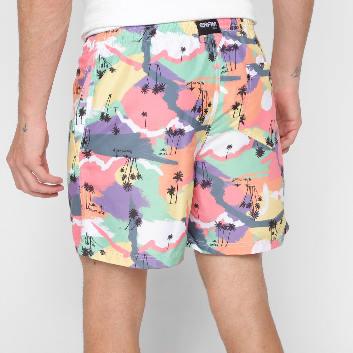 Bermuda Curta Enfim Masculina - Tam: P - 2