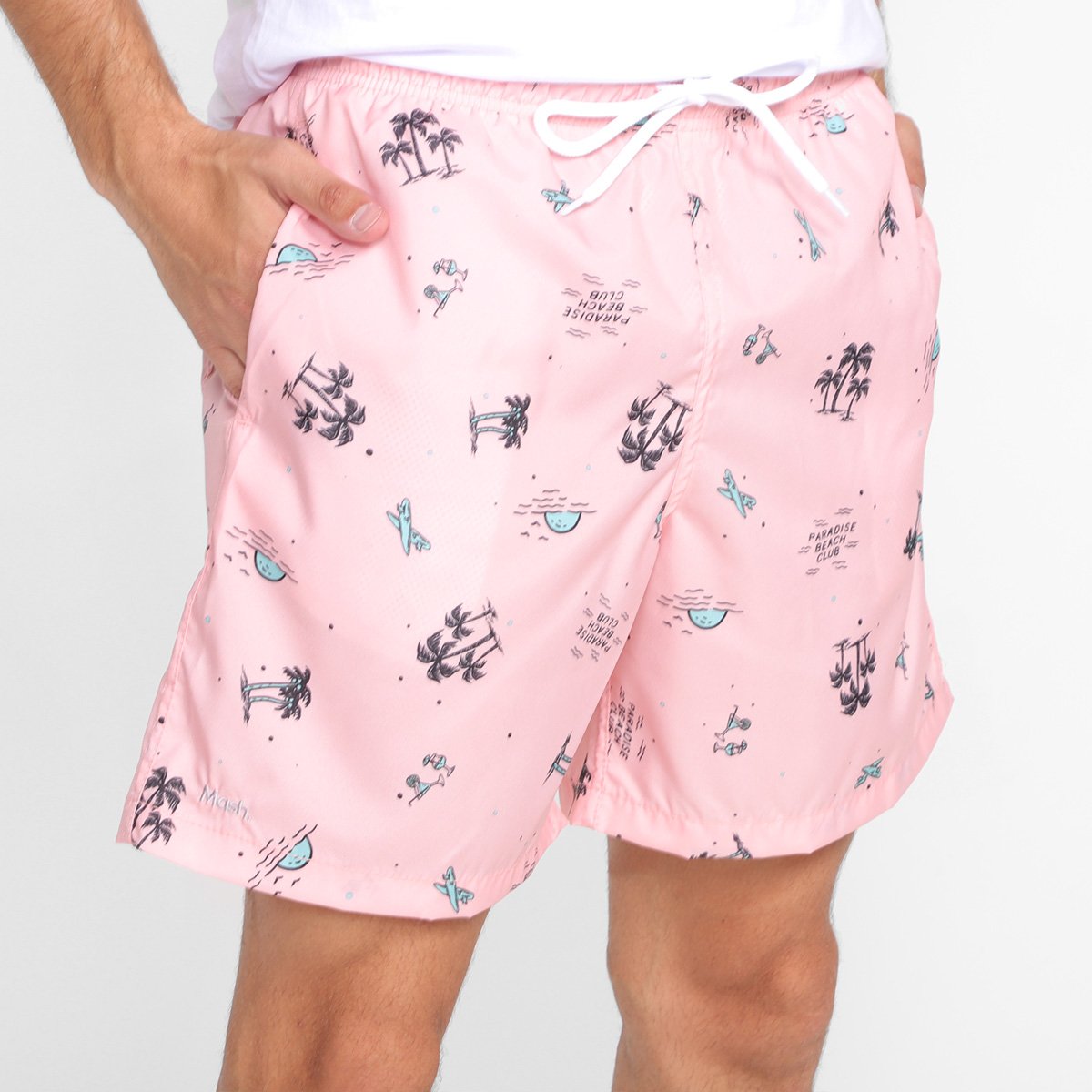 Short Mash Estampado Masculino
