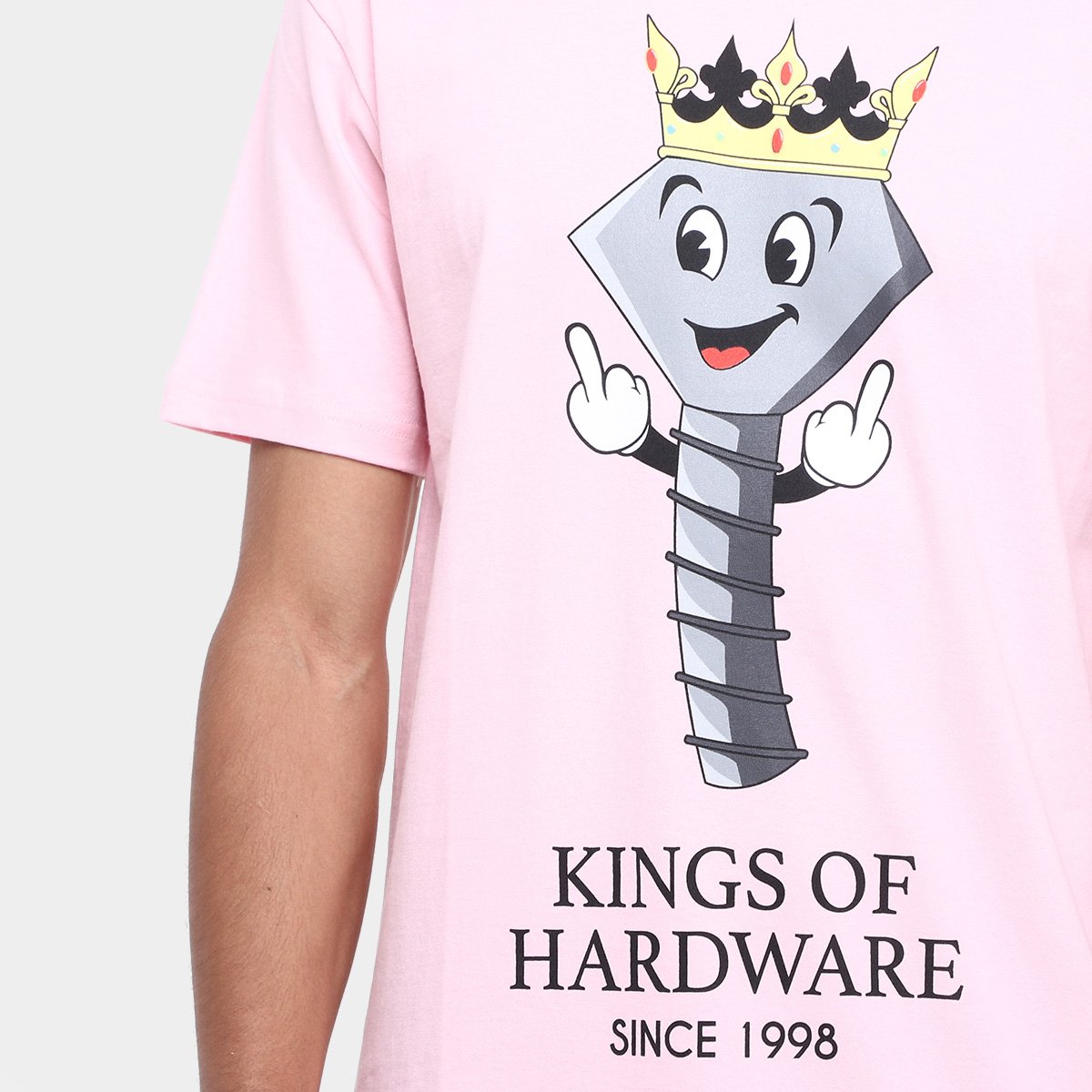 Camiseta Diamond King Of Hardware Masculina - Tam: P - 2