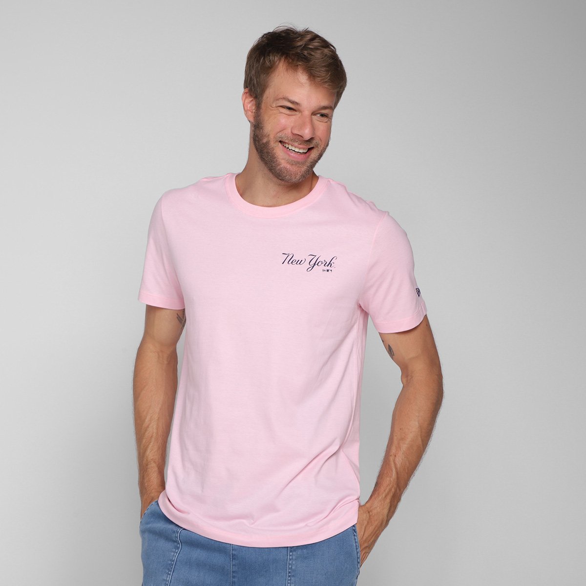 Camiseta MLB New York Yankees New Era Core Love Masculina