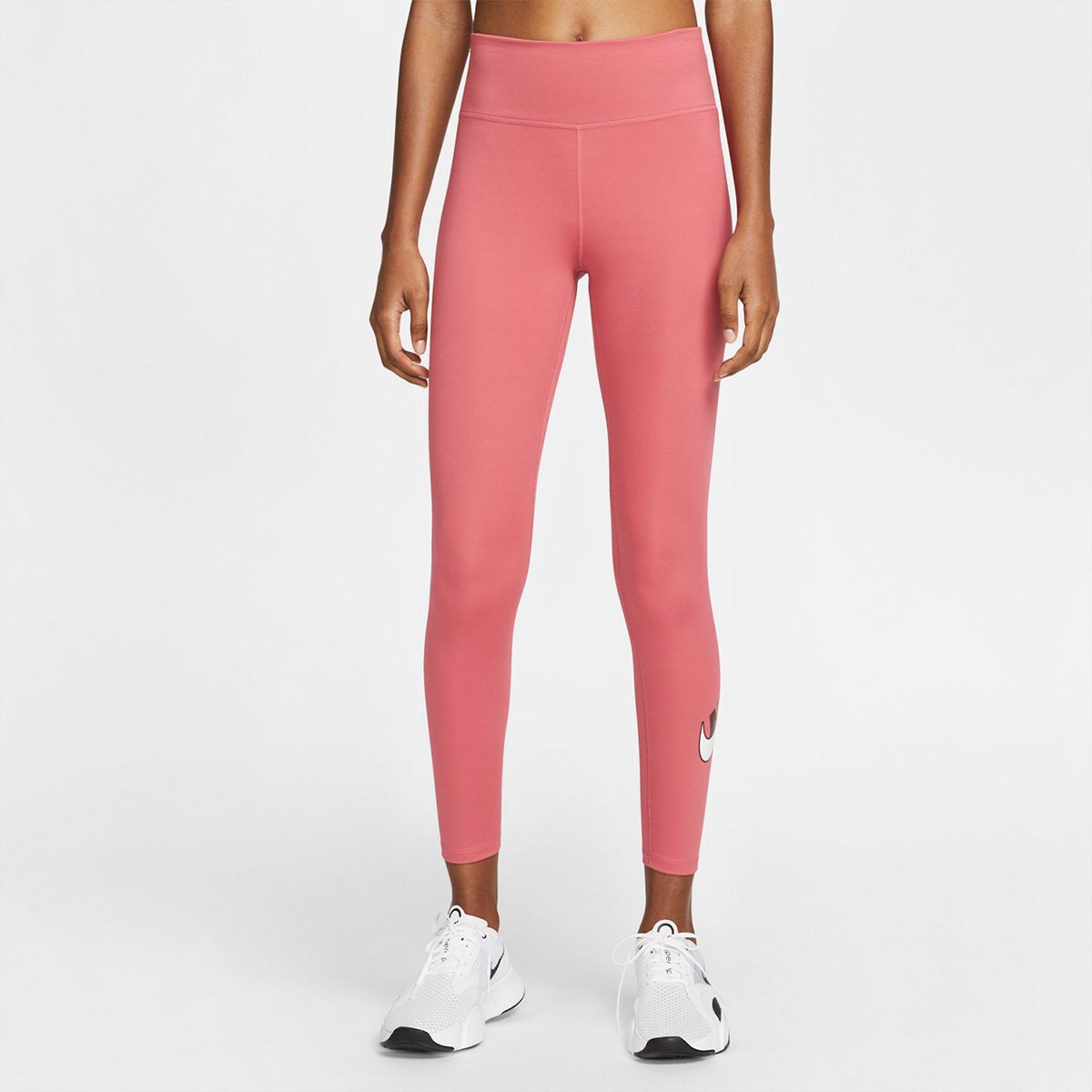 Calça Legging Nike One Df Icnlsh Mr 7/8 Tgt Feminina