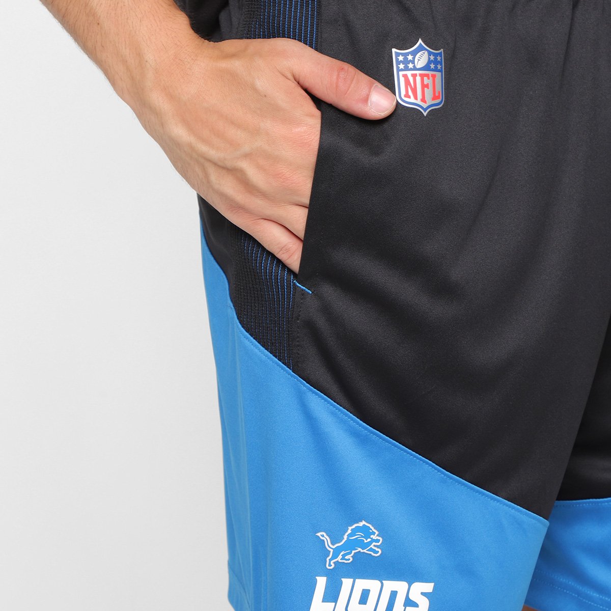 Bermuda Nike Detroit Lions Dri-FIT Knit Masculina - Tam: M - 2