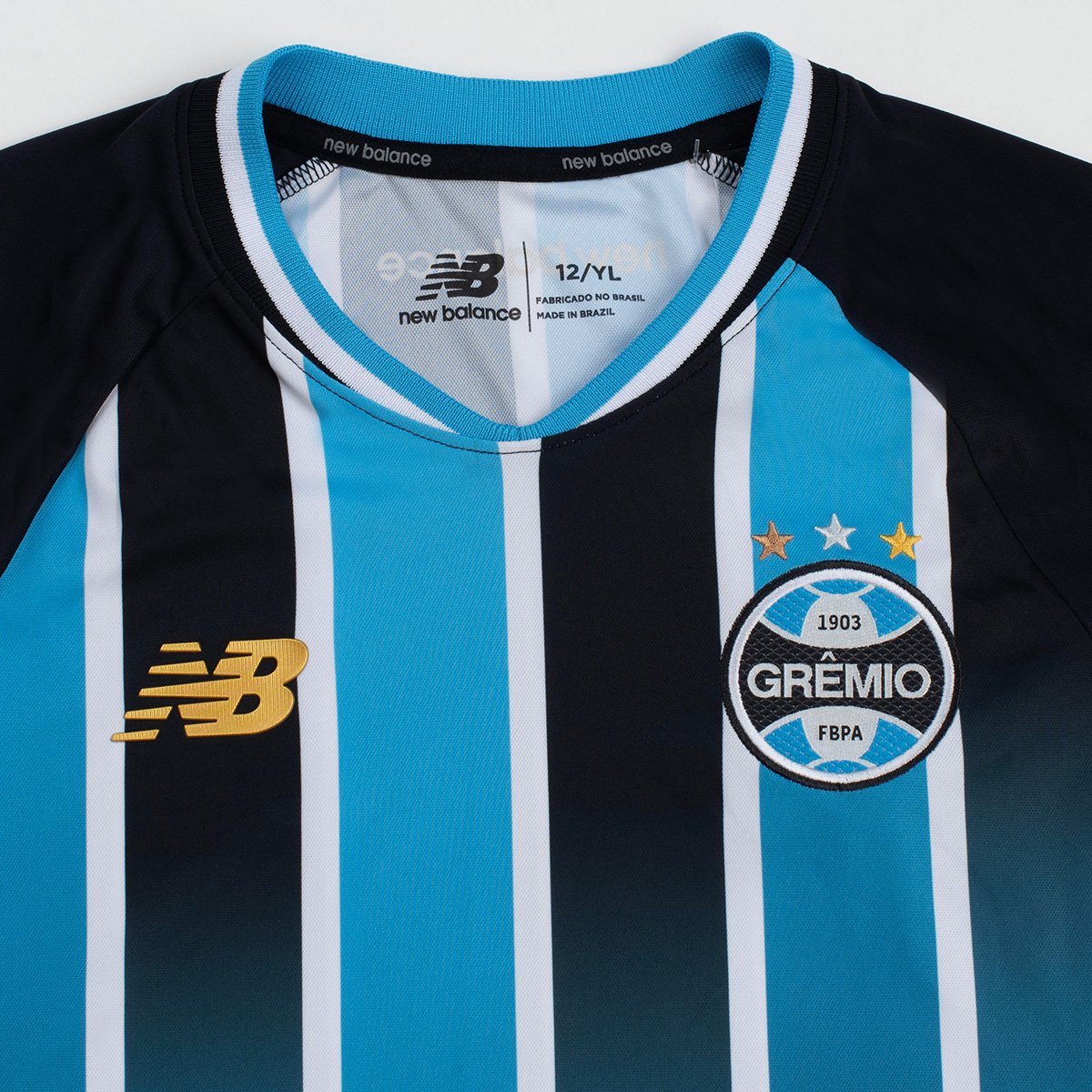 Camisa Infantil Grêmio I 26/27 s/n Torcedor New Balance - Tam: 8A - 3