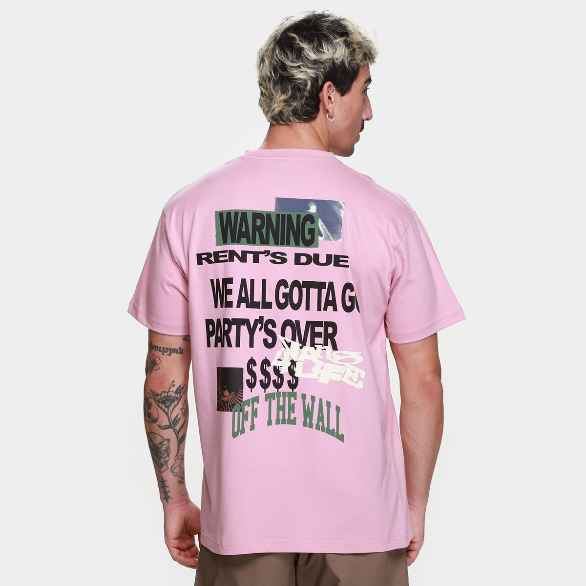 Camiseta Vans Warning Signs 4 Life Masculina - Tam: P - 1