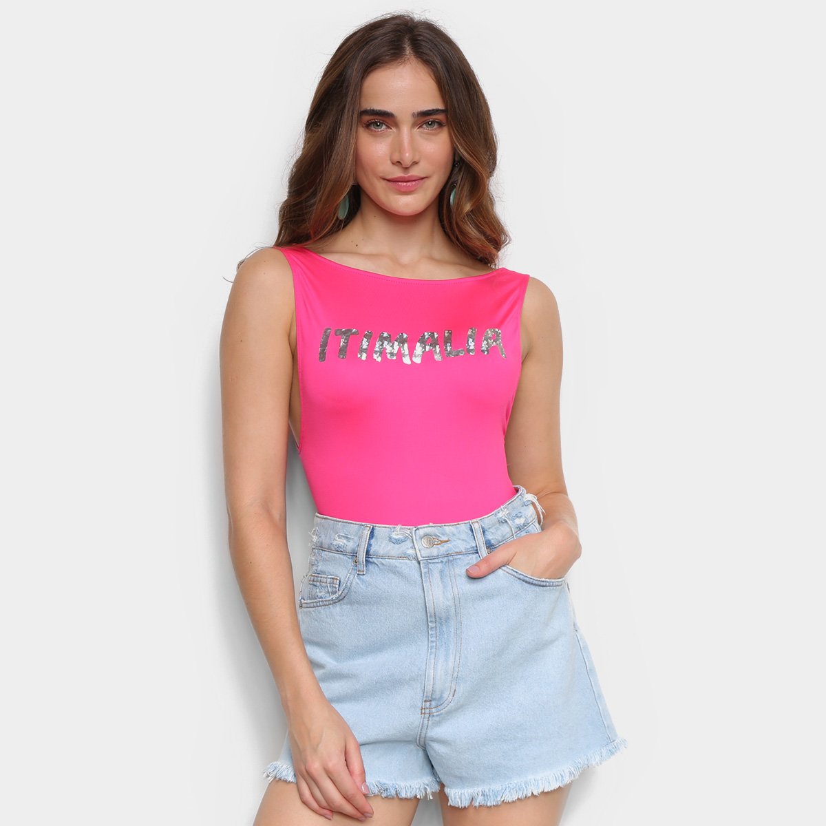 Body Hering Estampado Feminino