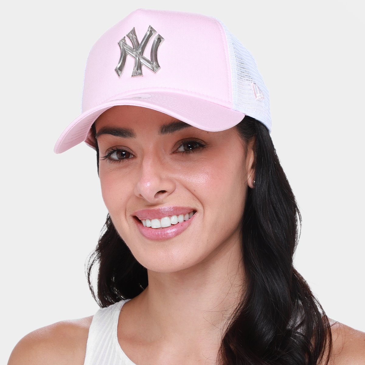 Boné New Era Aba Curva Y2K Neyyan Feminino - 1