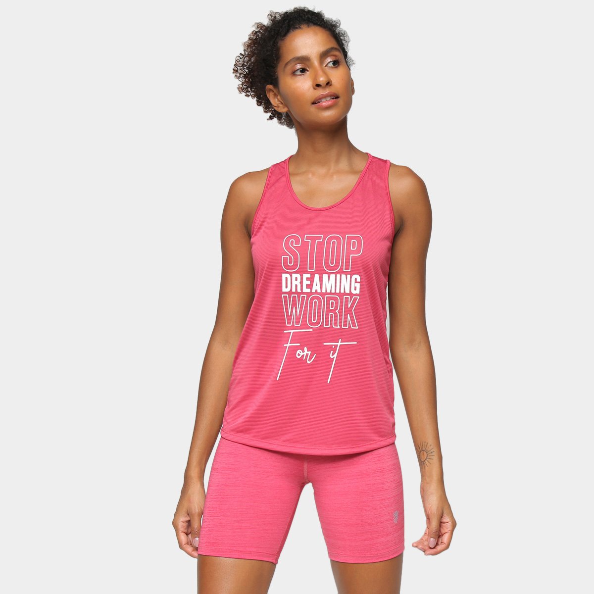 Regata Gonew Stop Dreaming Work For It Feminina