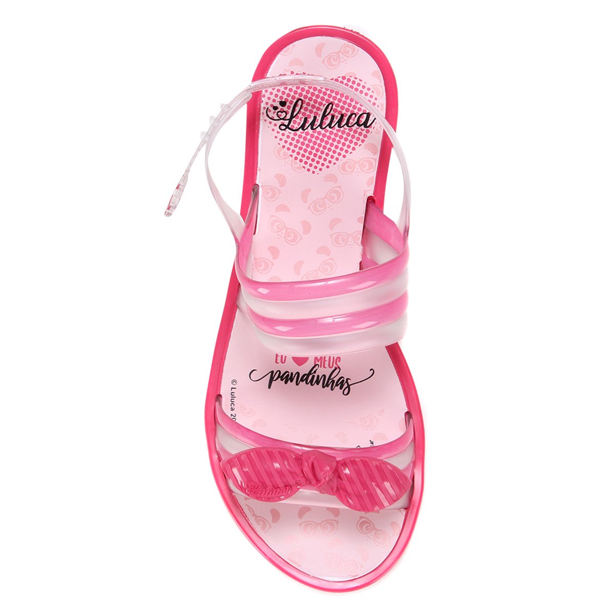 Sandalia Inf Grendene 22168 Luluca Panda / Metaliza em Promoção | Ofertas  na Americanas