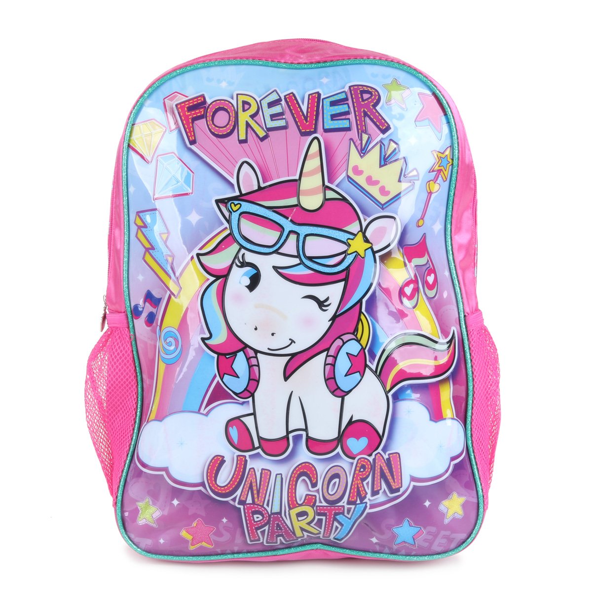 Mochila Infantil Clio Style Costas Unicórnio Feminina