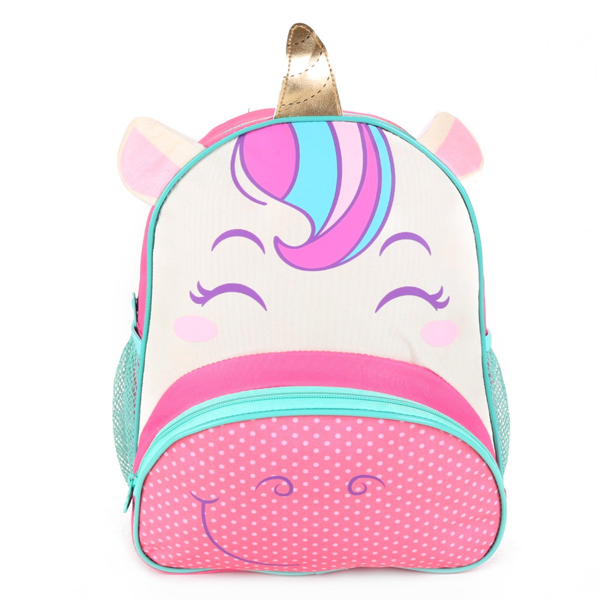 Mochila Infantil Clio Style Passeio Bichinhos 3D Feminina