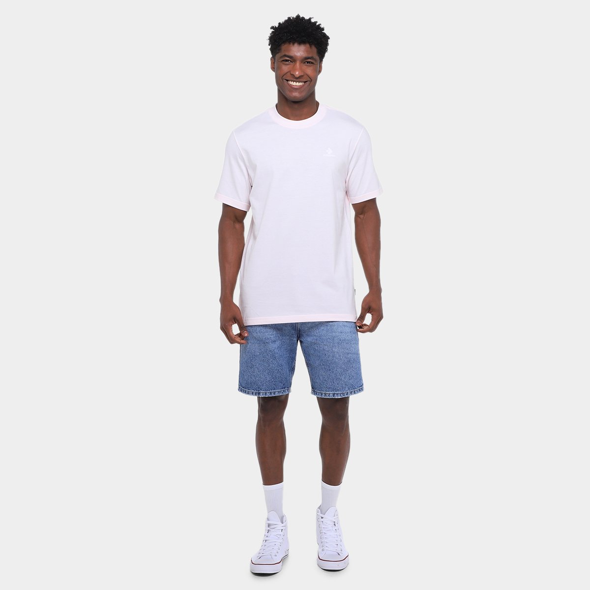 Camiseta Converse Star Chev Stand Masculina - Tam: P - 4