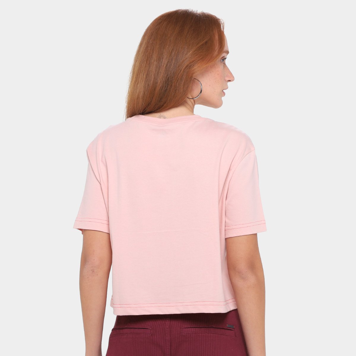 Camiseta Converse Go-To As Pach Cropped Feminina - Tam: P - 1