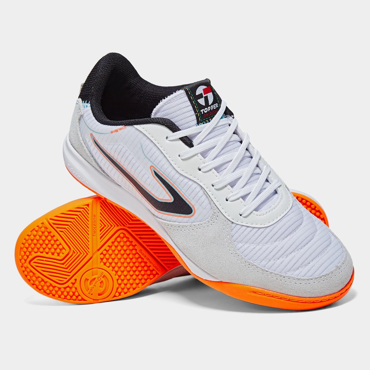 Chuteira Futsal Topper Letra IV Unissex - Tam: 44 - 1