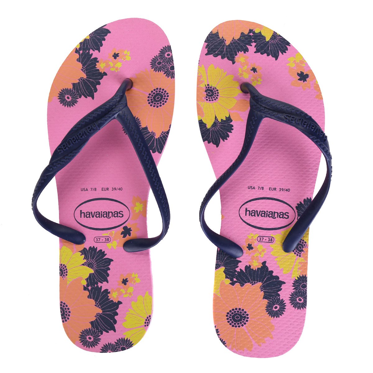 Sandália Havaianas Romântica Floral Feminina