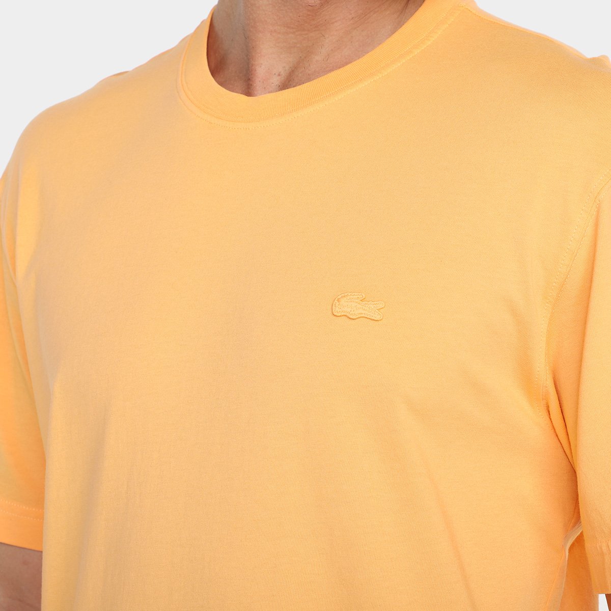 Camiseta Lacoste Básica Masculina - Tam: M - 2
