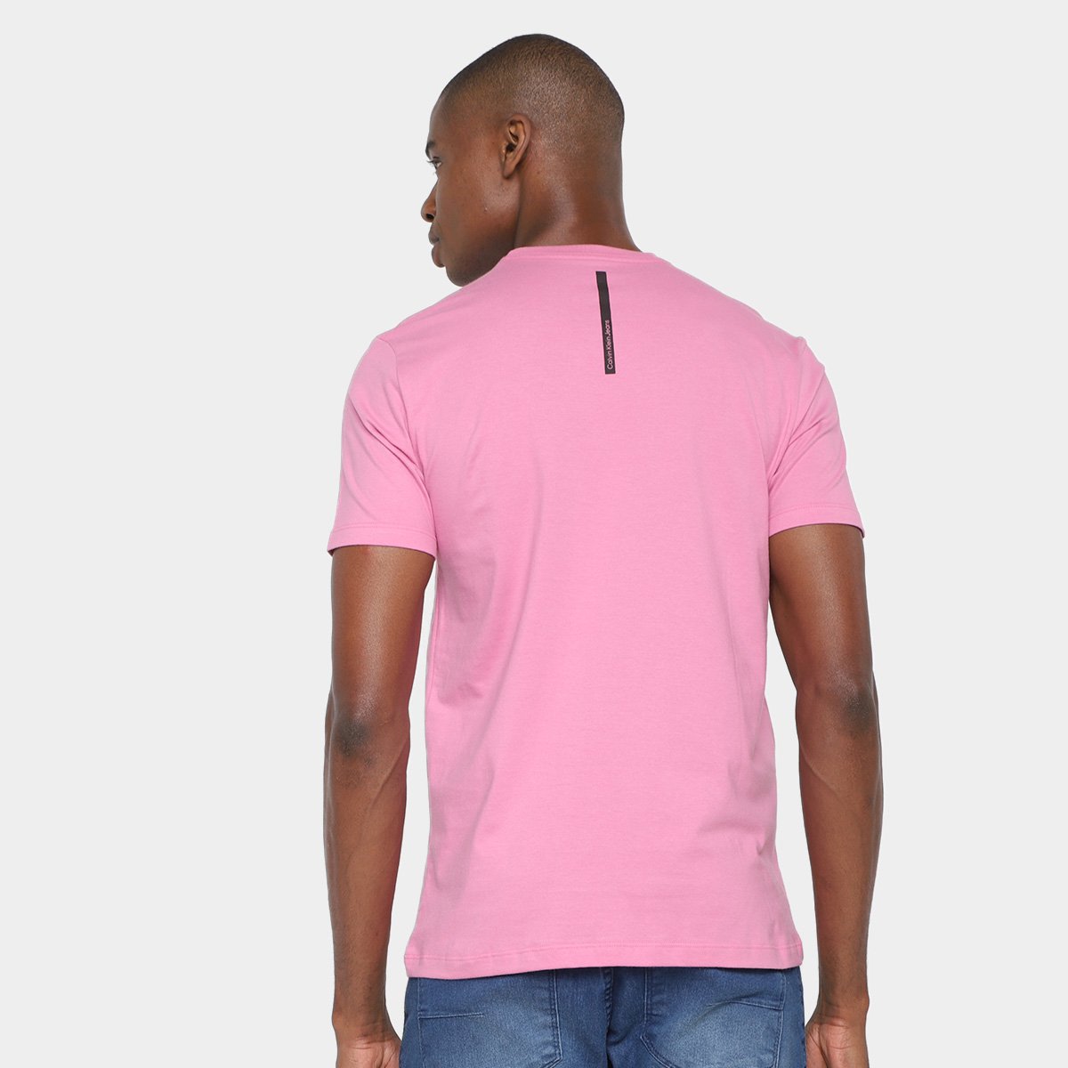 Camiseta Calvin Klein Casual Manga Curta Masculina - Tam: M - 1