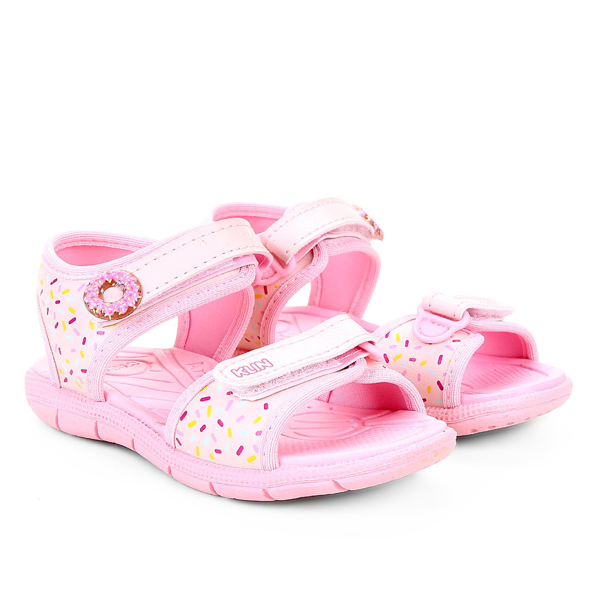 sandalia com velcro infantil