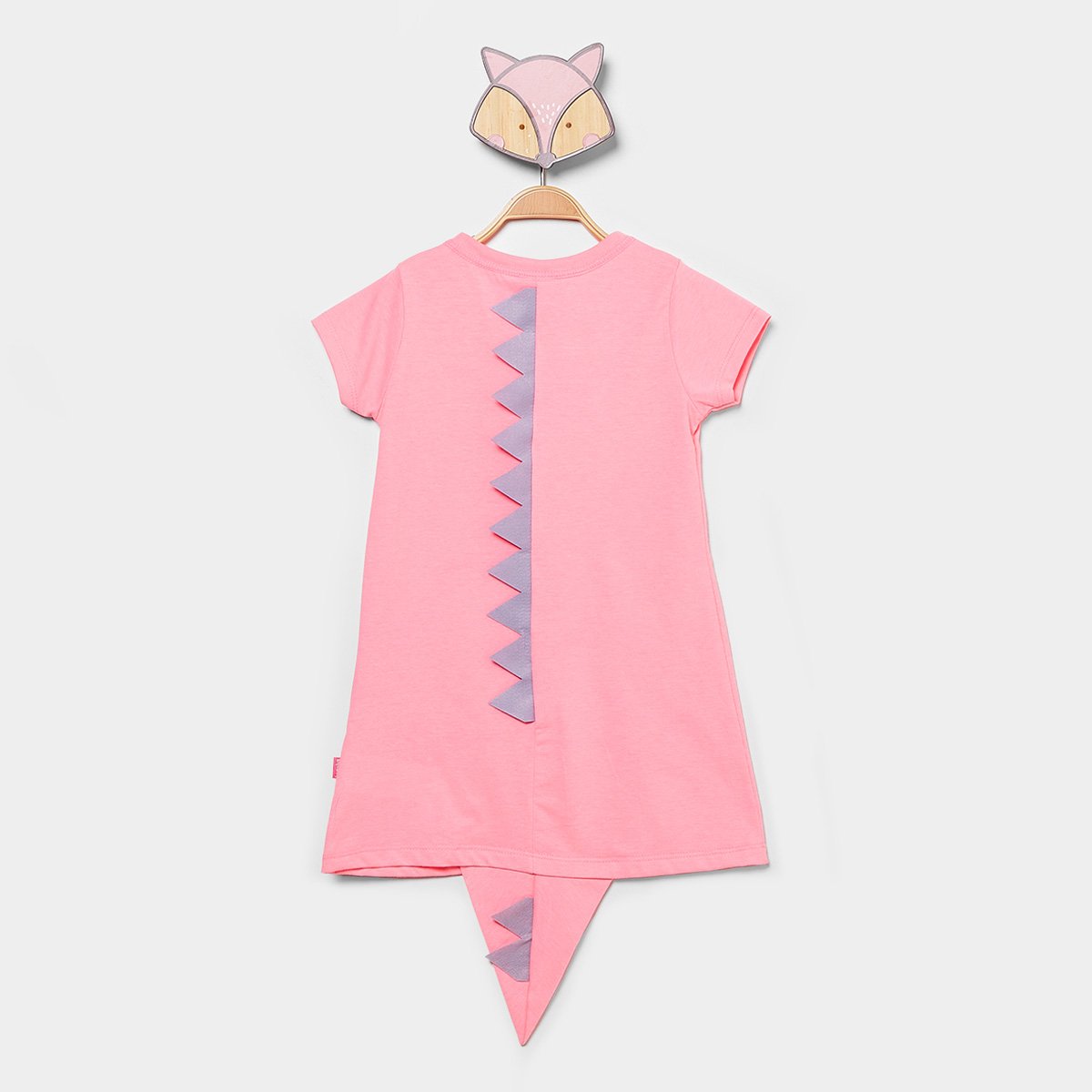 Vestido Infantil Kamylus Estampado - Tam: 6A - 1