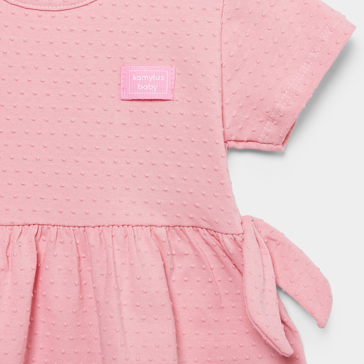 Vestido Infantil Kamylus Estampado - Tam: 1A - 1