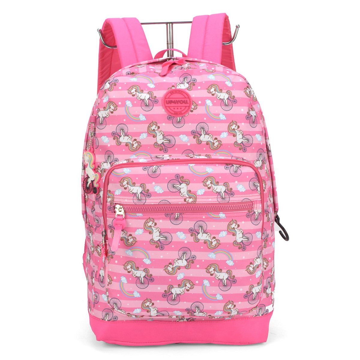 Mochila Escolar Up4You Unicórnio Feminina