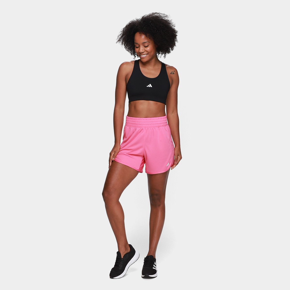 Short Adidas Pacer Knit Feminino - Tam: P - 4